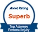 AVVO Superb Award Top Car Accident Attorney
