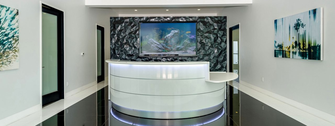 Khorshidi's Office Reception Area in Los Angeles