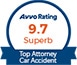 AVVO Superb Award Top Car Accident Attorney