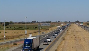 Irwindale, CA – Major Semi-Truck Collision on I-210 East near Irwindale Ave