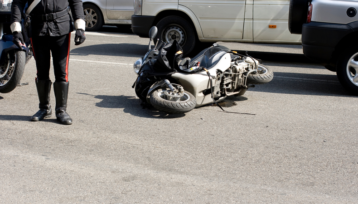 Palmdale, CA - CHP Officer Hurt in Motorcycle Crash at Challenger Way and East Ave M
