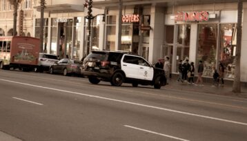 Los Angeles, CA - Police-Involved Crash Injures Driver at E 6th St & S Arizona Ave