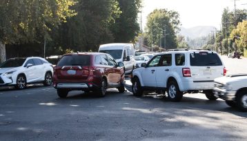 Elysian Park, CA - Multi-Car Injury Crash on CA-110 N