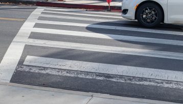 Pedestrian Injured in Crash at S Vermont Ave