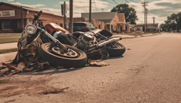 Los Angeles, CA - Injury Motorcycle Crash at Gates St & Baldwin St