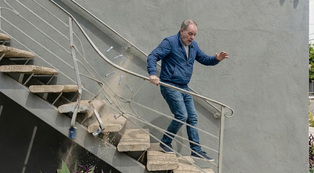 apartment complex trip, slip, and fall accident