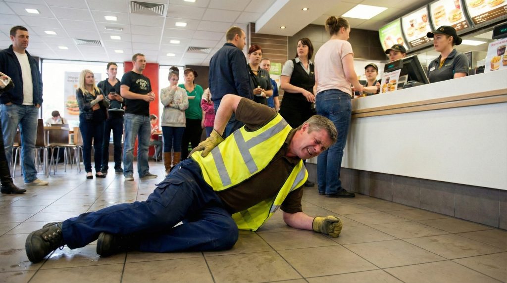 work slip and fall building owner liability California