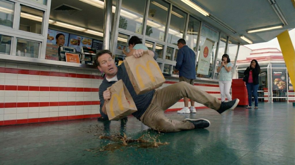 slip and fall downey, ca mcdonalds