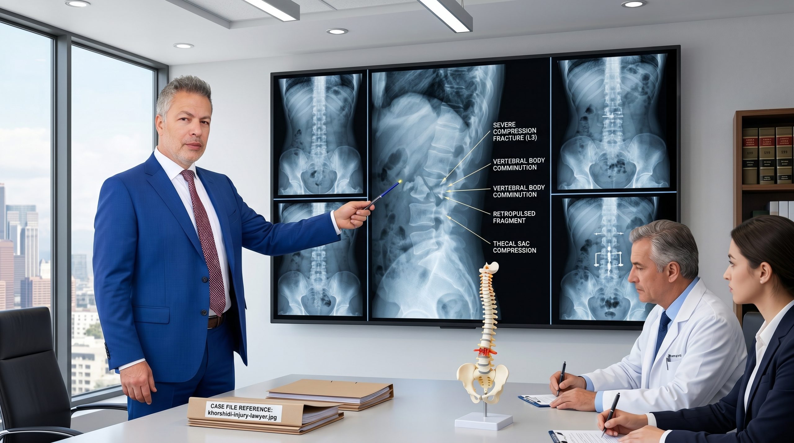 California spinal injury lawyer Omid Khorshidi